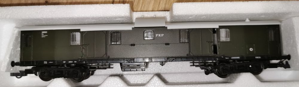 74560 Wagon bagażowy PKP firmy Sachsenmodelle nie Roco nie Piko