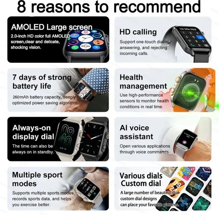 Smart Watch Ultra Max jak Apple Watch 9 olbrzym 45 mm Kraków Podgórze