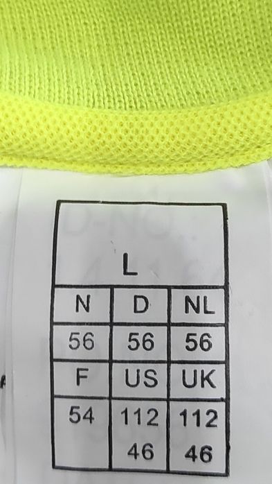 Nowa robocza certyfikowana koszulka polo NCC w rozm. L (B5)