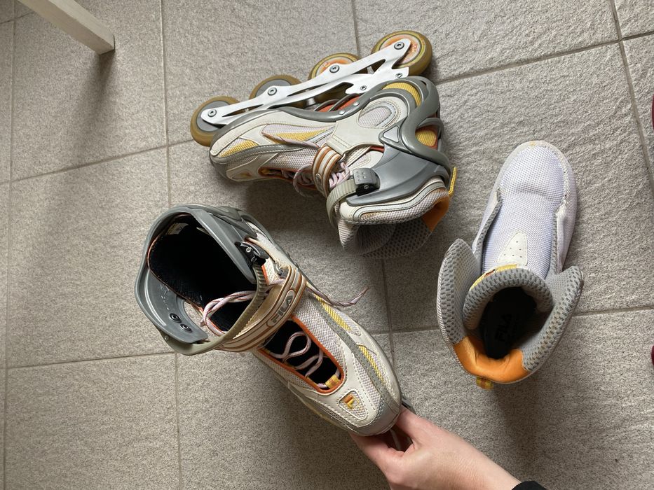 Роліки  Fila EVE PRO'08 на дівчинку розмір 38,5