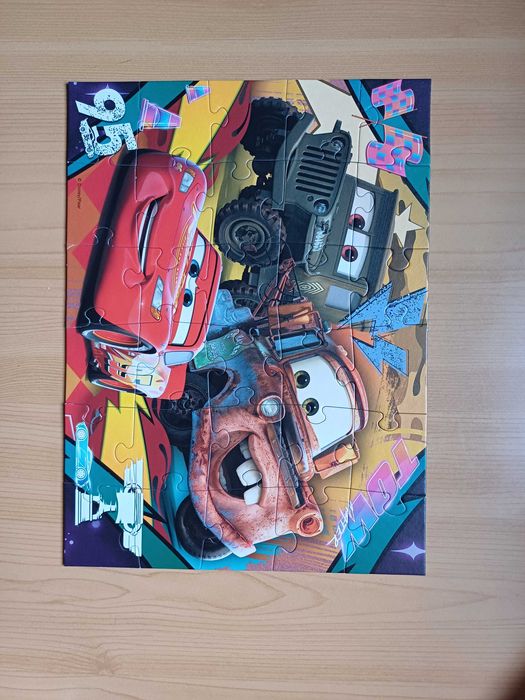 Пазли Trefl 30 ел.,Рибалка-Пазл-гра, дерев'яні "Fun farm 3 in 1",24 ел