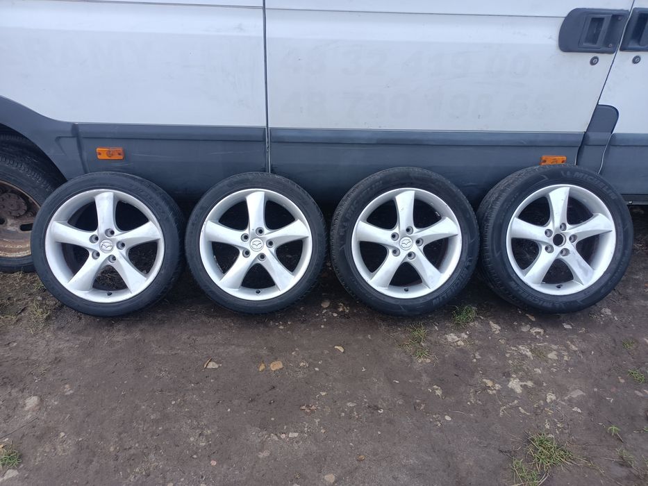 Felgi z oponami 215/45R17 5x114,3 Mazda 3 6 Hyundai Tucson Kia Ceed