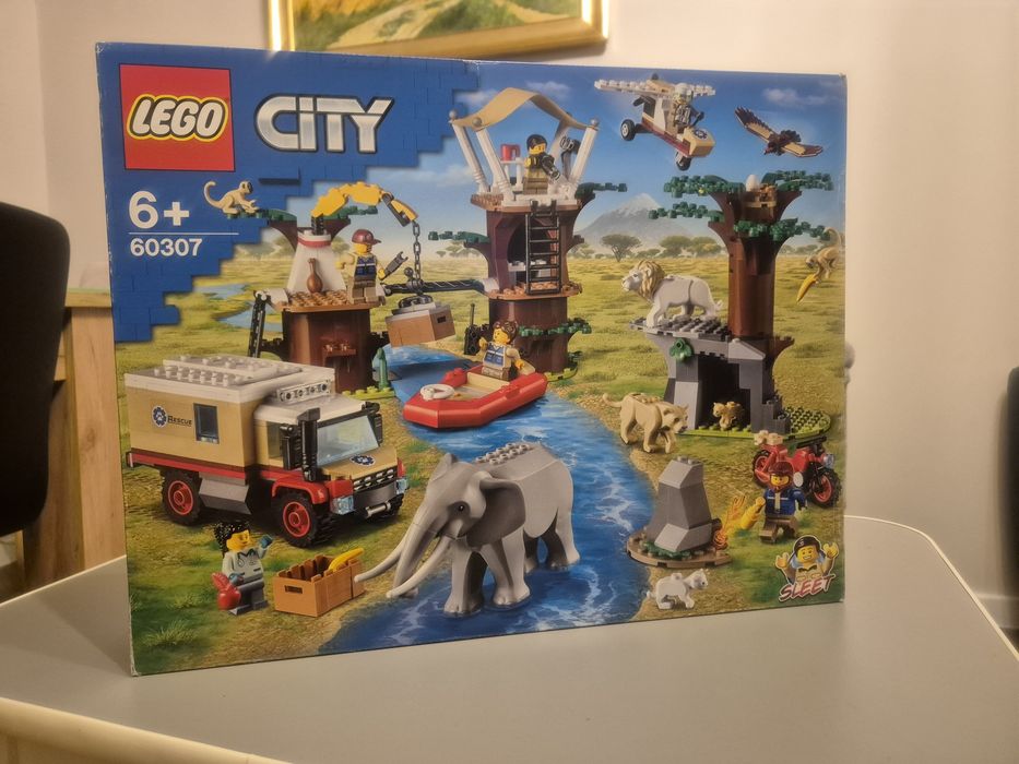 Nowe lego city 60307 obóz ratowników dzikich zwierząt