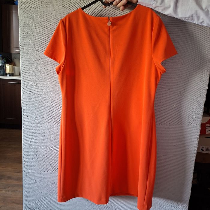 Urocza Sukienka Tommy Hilfiger r.44/ Xl pomarańczowa