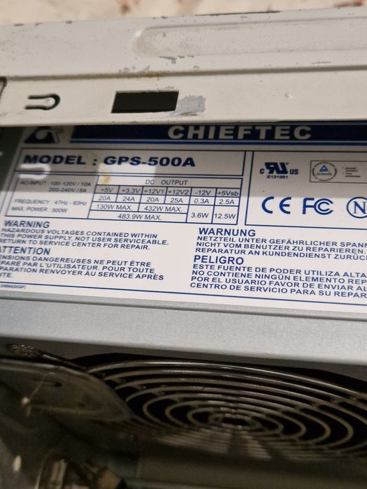 Компʼютер Intel Core i5-2380P Asus ENGTX560 SSD 64 RAM 8 DDR3