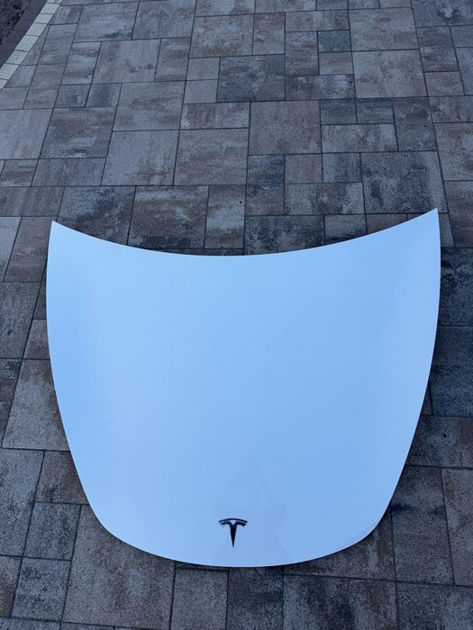 Tesla 3 капот білий ppsw