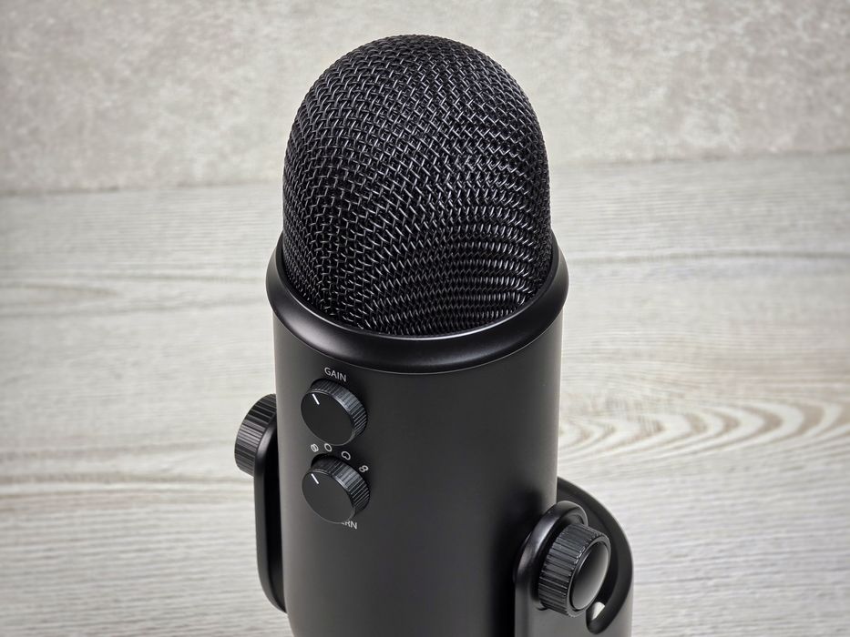Мікрофон студійний для ПК Blue Microphones Yeti Blackout • ОРИГІНАЛ!