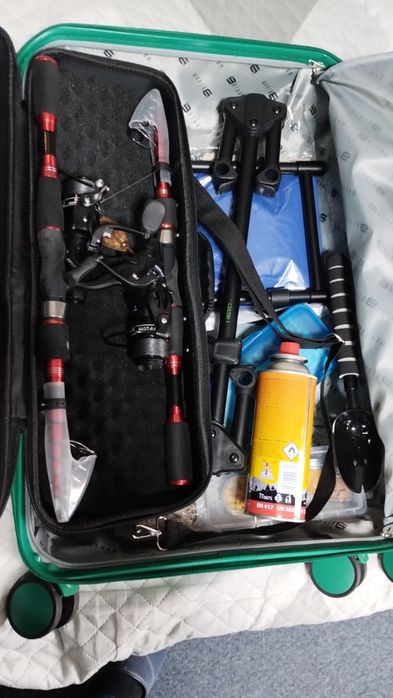 Wędki rodpod i zestaw surwawilowy
