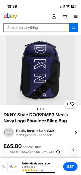 Сумка слінг DKNY