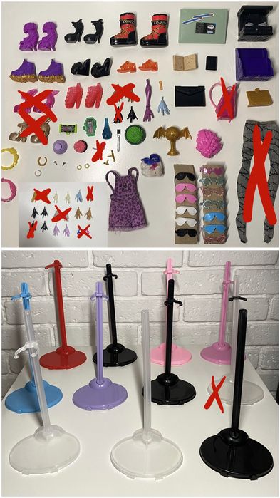 Одяг аксесуари взуття запчастини Монстер Хай подставка стенд меблі їжа