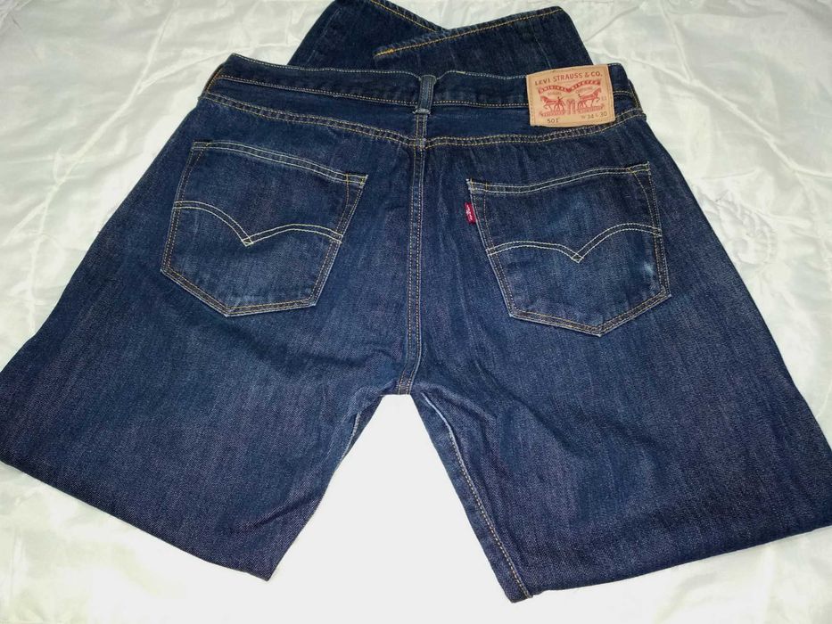 Джинси LEVIS 501 W34 L30 made in Egypt
