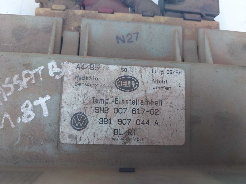 Klimatronik Climatronik Panel Nawiewu Passat b5 Golf IV 3B1,907,044B