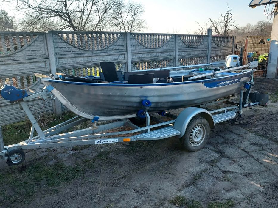 Łódź linder fishing 410