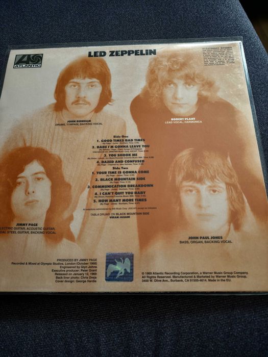 Led Zeppelin I lp.