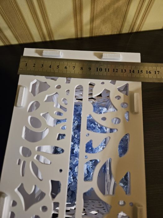 Весільна скринька для конвертів Cards з блакитною гортензією