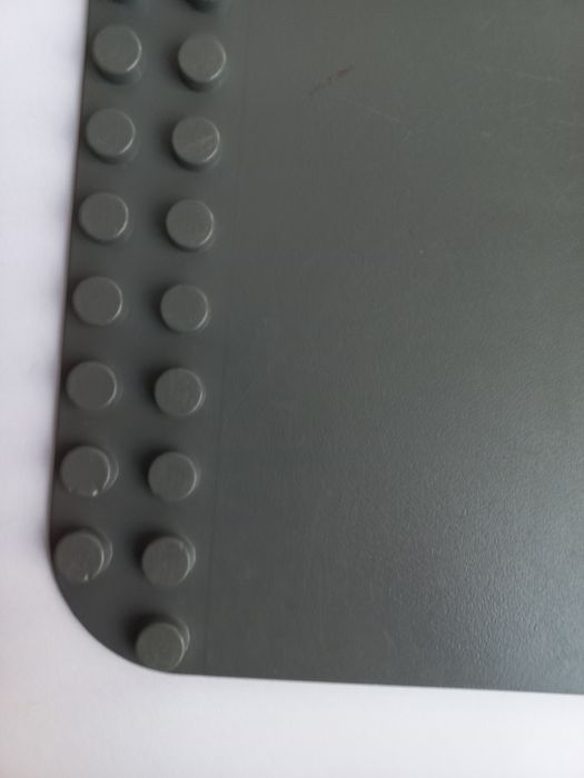 Klocki Dwie płytki szare Lego Duplo