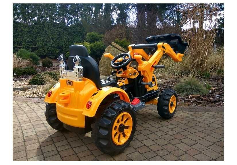 BAWIBUS.PL traktor na akumulator KOPARKA Z ŁYŻKĄ autko auto traktorek