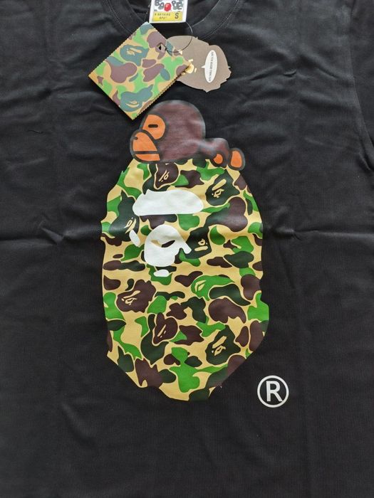 Футболка Bape/Бейп зелена