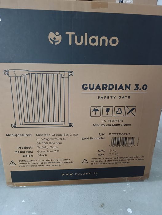 Bramka rozporowa czarna