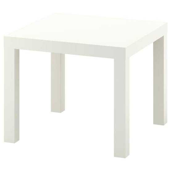 Mesa de apoio IKEA branca 55x55cm