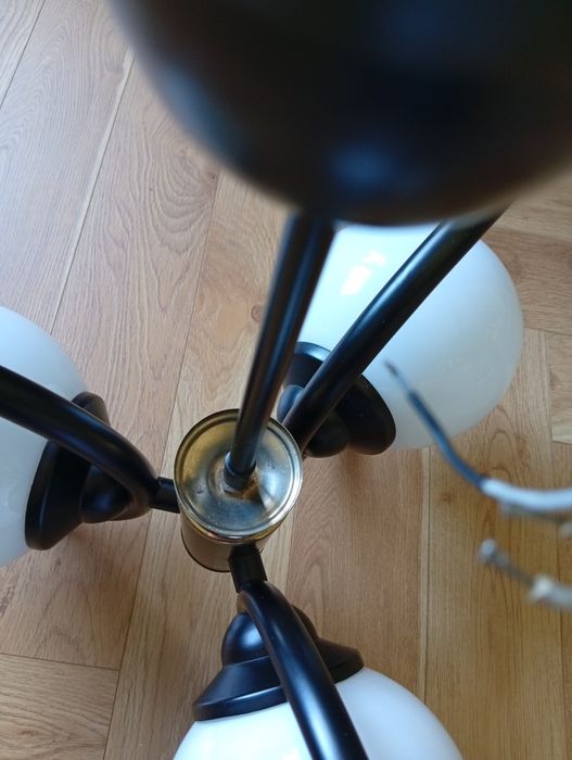 Żyrandol/ Lampa wisząca potrójna kule
