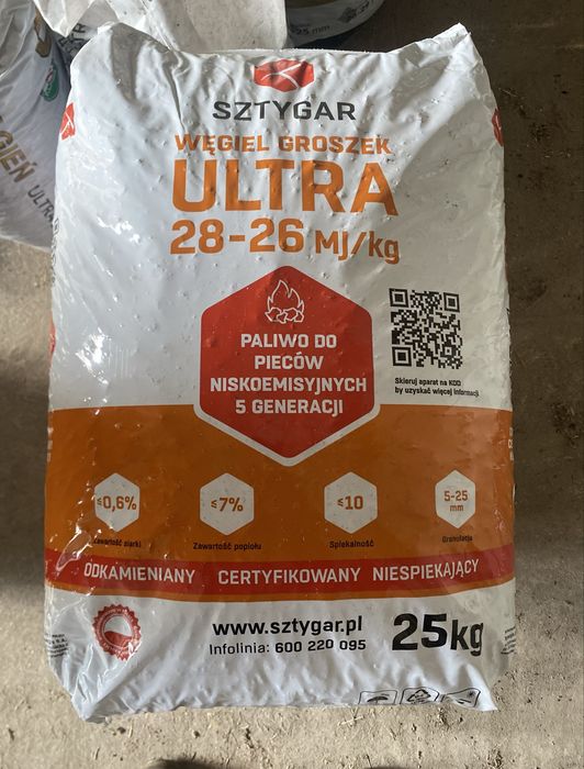 Groszek SZTYGAR ULTRA 28 MJ wysoka jakość