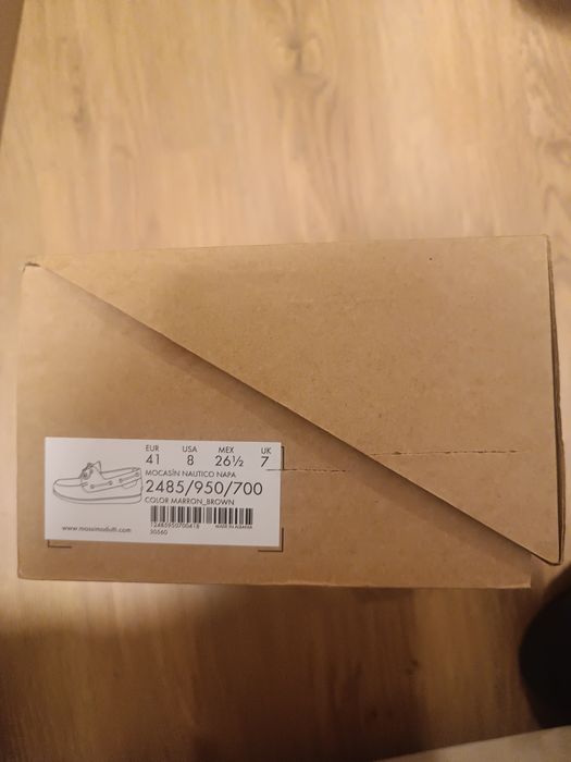 Massimo Dutti Mocasin Nautico Napa. Marron_Brown