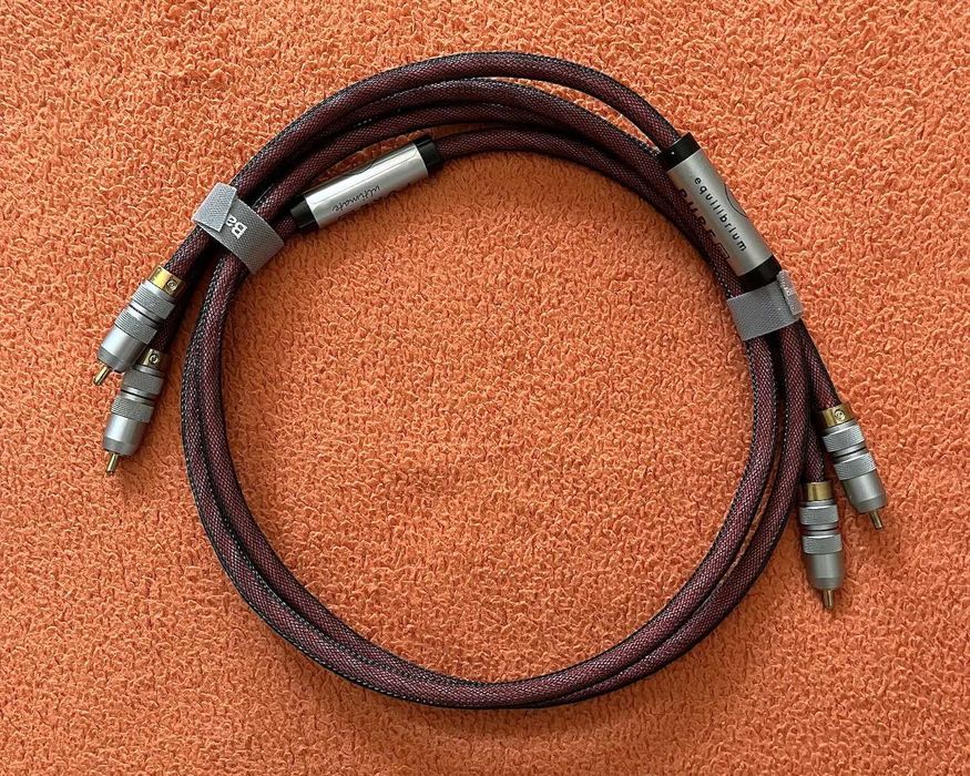 Equlibrium IC Pure Ultimate G2, interkonekty RCA 2x1 metr
