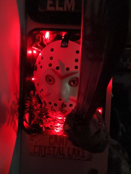 Quadro 3D figura terror do Jason Vorhees