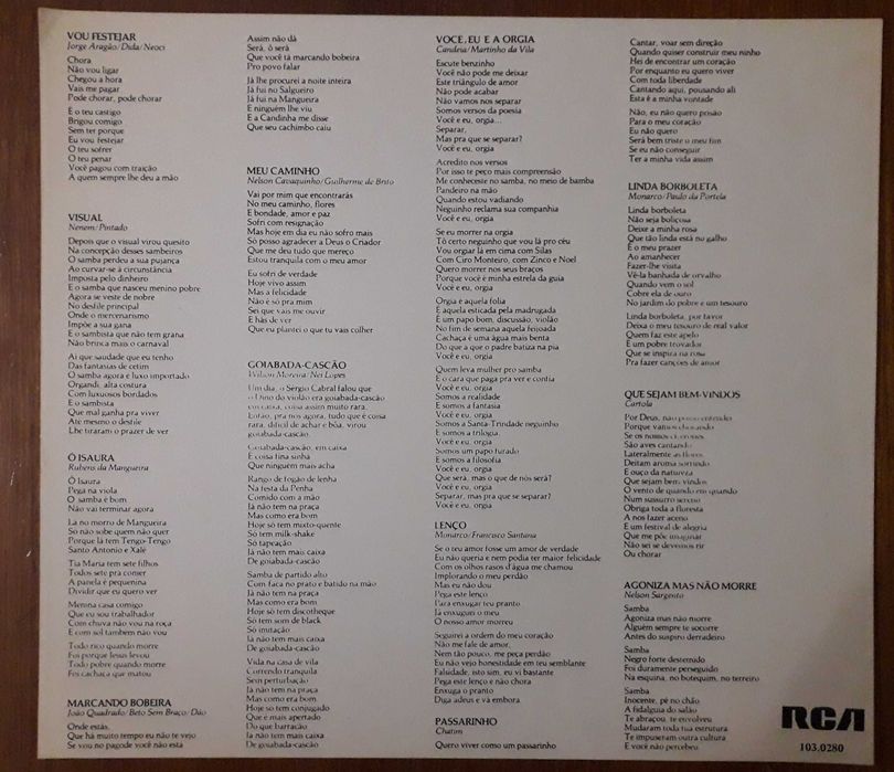 Beth Carvalho disco de vinil "de pé no chão "