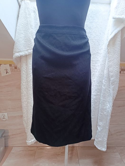 Błyszcząca spódnica ciążowa h&M mama 40