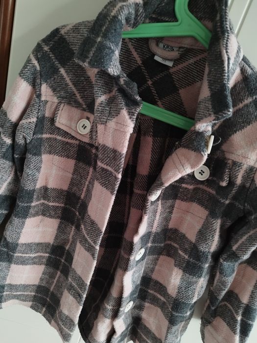 Koszula dla dziewczynki w kratę 122