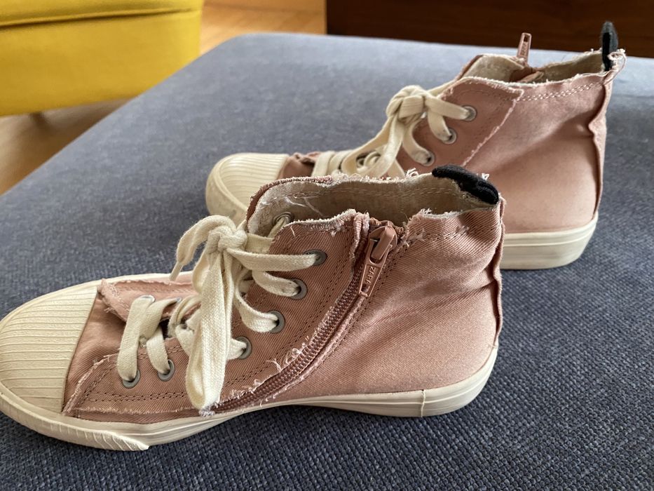 Tenis bota Zara rosa