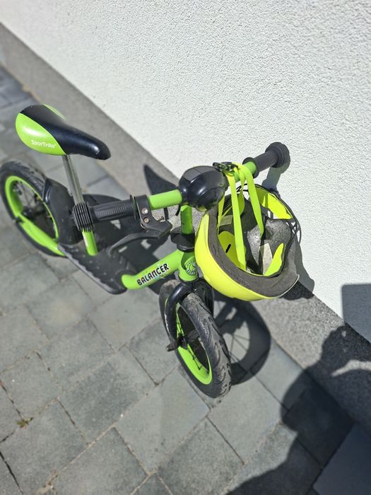 Rowerek biegowy gratis kask