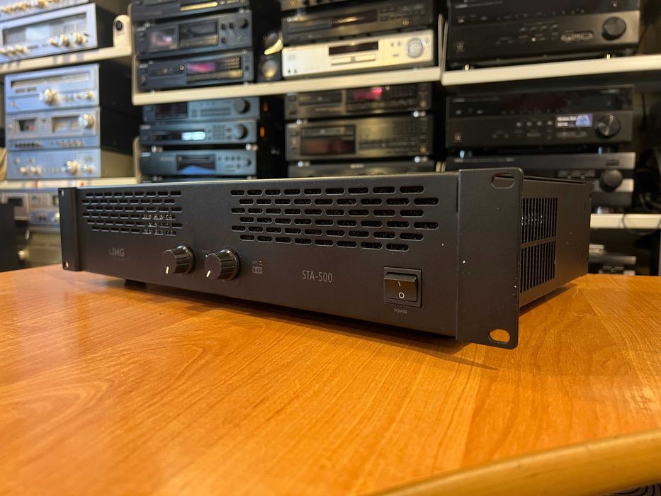 MONACOR STA-500 Wzmacniacz Analogowy, Stereo 2x400W Audio Room