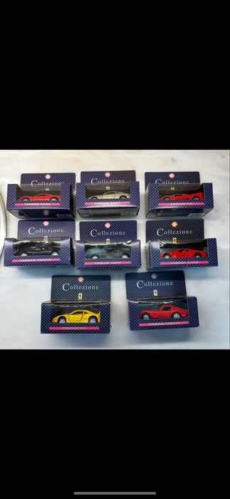 Carros 8 miniaturas Ferrari coleção