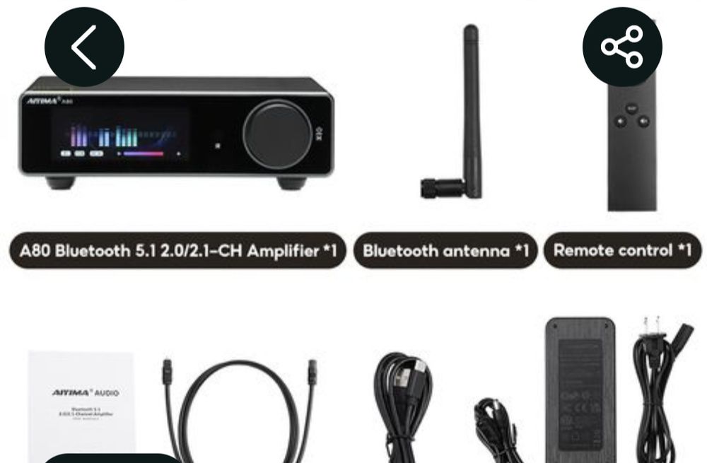 Усилитель AIYIMA A80