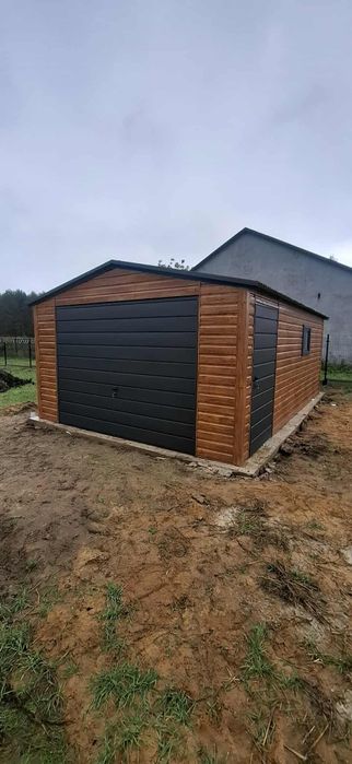 Garaż blaszany 5m x 6m - PRODUCENT
