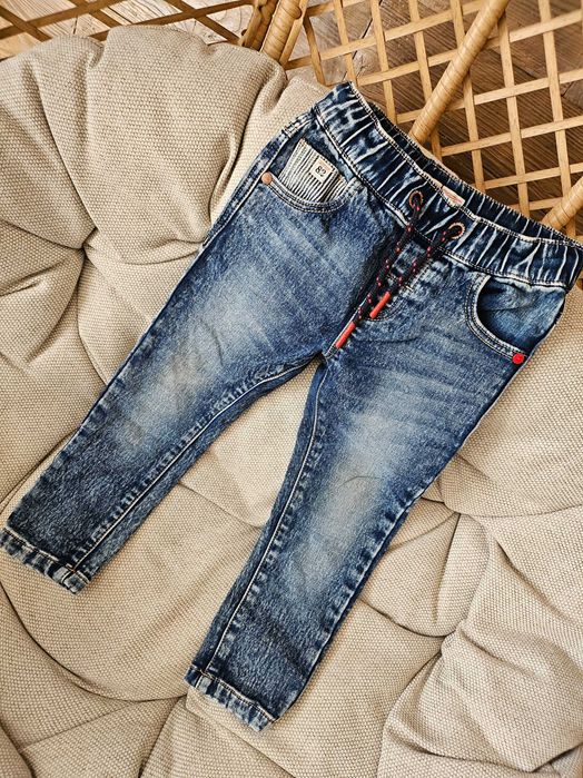 Next skinny jeans spodnie dla chłopca rozmiar 98