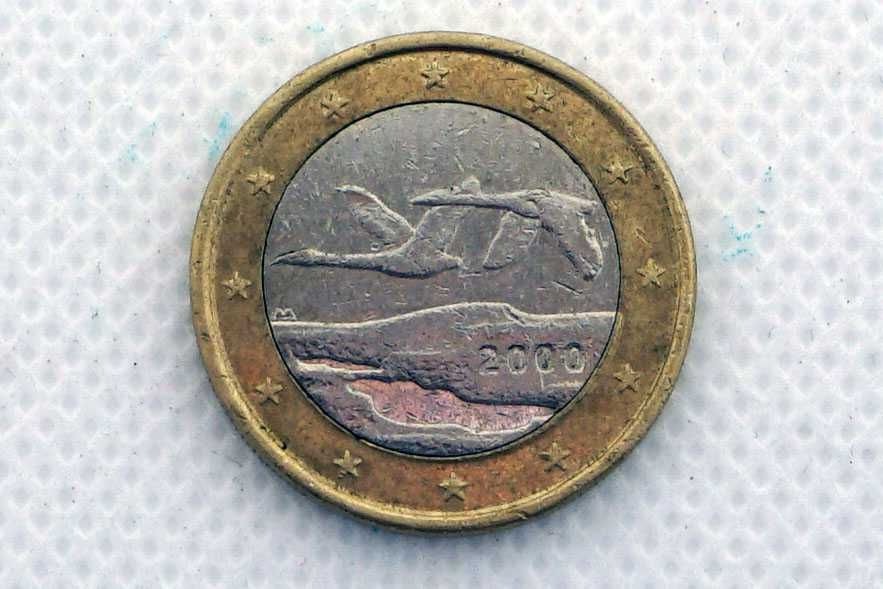 4 Moedas de 1 euros - França - Finlândia - Irlanda - Holanda