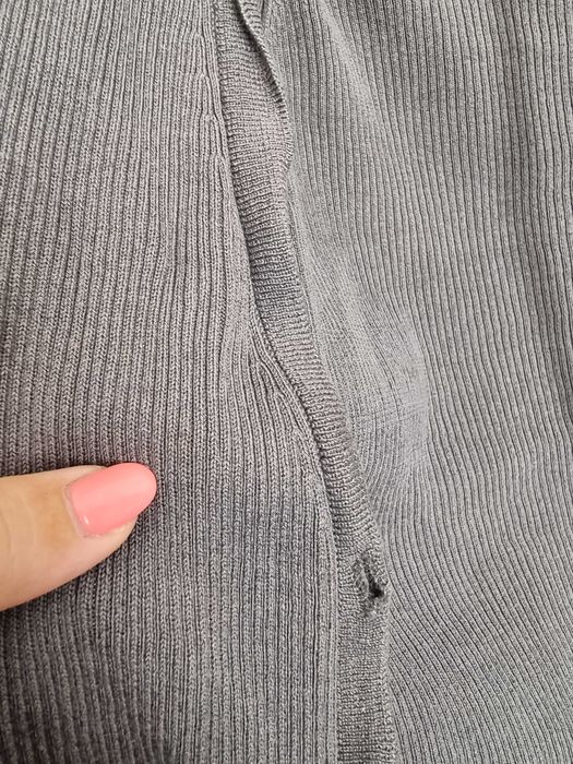 Casaco/ cardigan cinzento Massimo Dutti, tamanho M