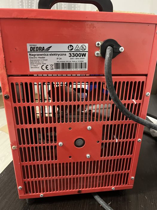 Nagrzewnica elektryczna DEDRA