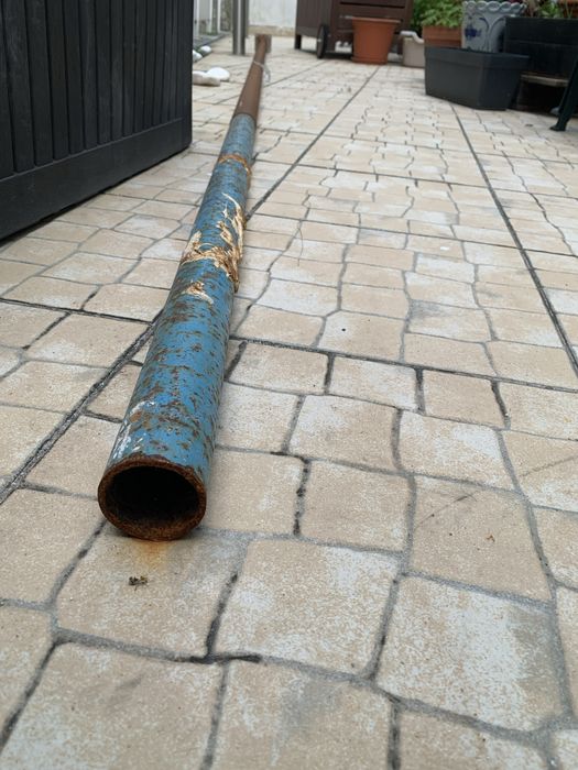 Tubo em ferro 4,43m