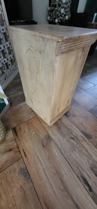 Okazja! Szafka nocna mango, styl indyjski, solidna