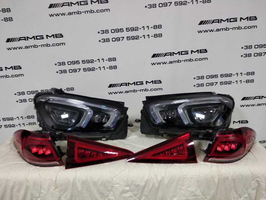 Фары, фонари блоки Mercedes-Мерседес GLE W167 GLS X167  Оригинал!