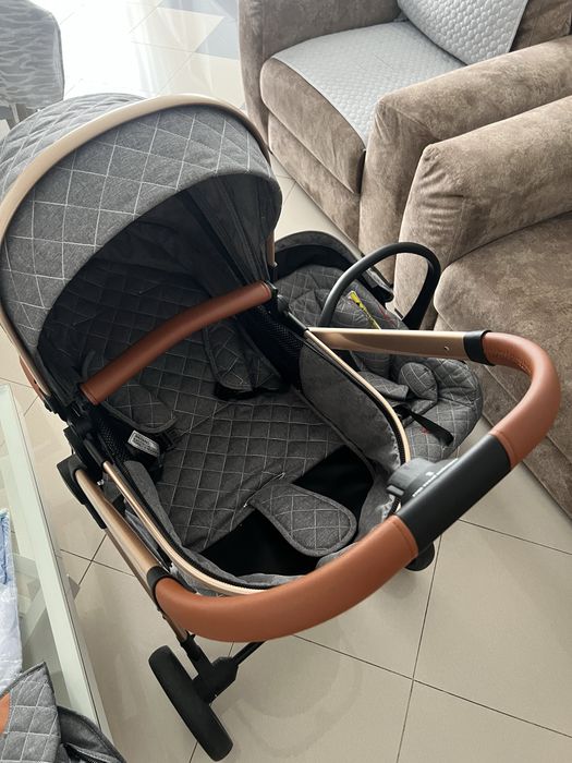 Carrinho de Bebé Trio 3 em 1 Midas (99x61x94 cm) em otimo estado