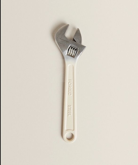 Chave Inglesa Em Aço De Carbono Zara Home NOVO