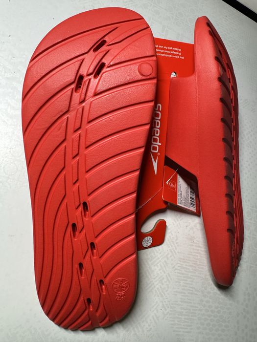 Чоловічі шльопанці Speedo Slide червоний us 12 29,5-30 см