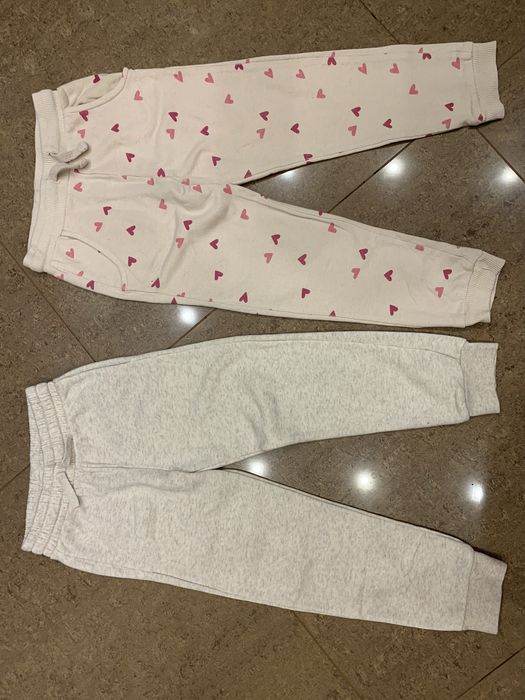 Дитячі бавовняні теплі штани H&M Швейцарія З начосом р.116 На 5-6років