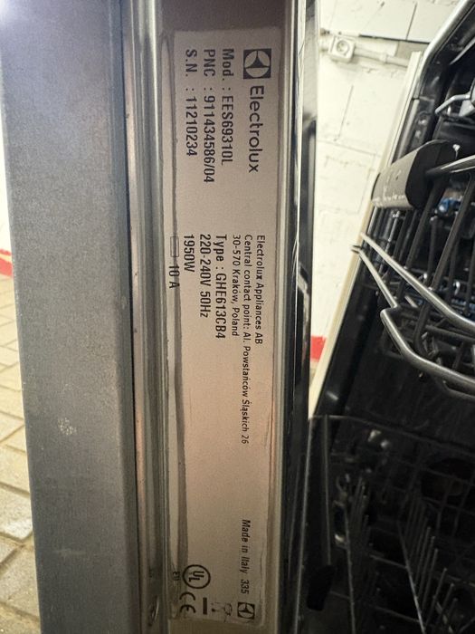 Zmywarka Electrolux 60 cm do zabudowy